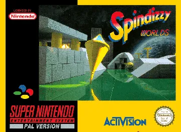 Spindizzy Worlds (Europe) box cover front